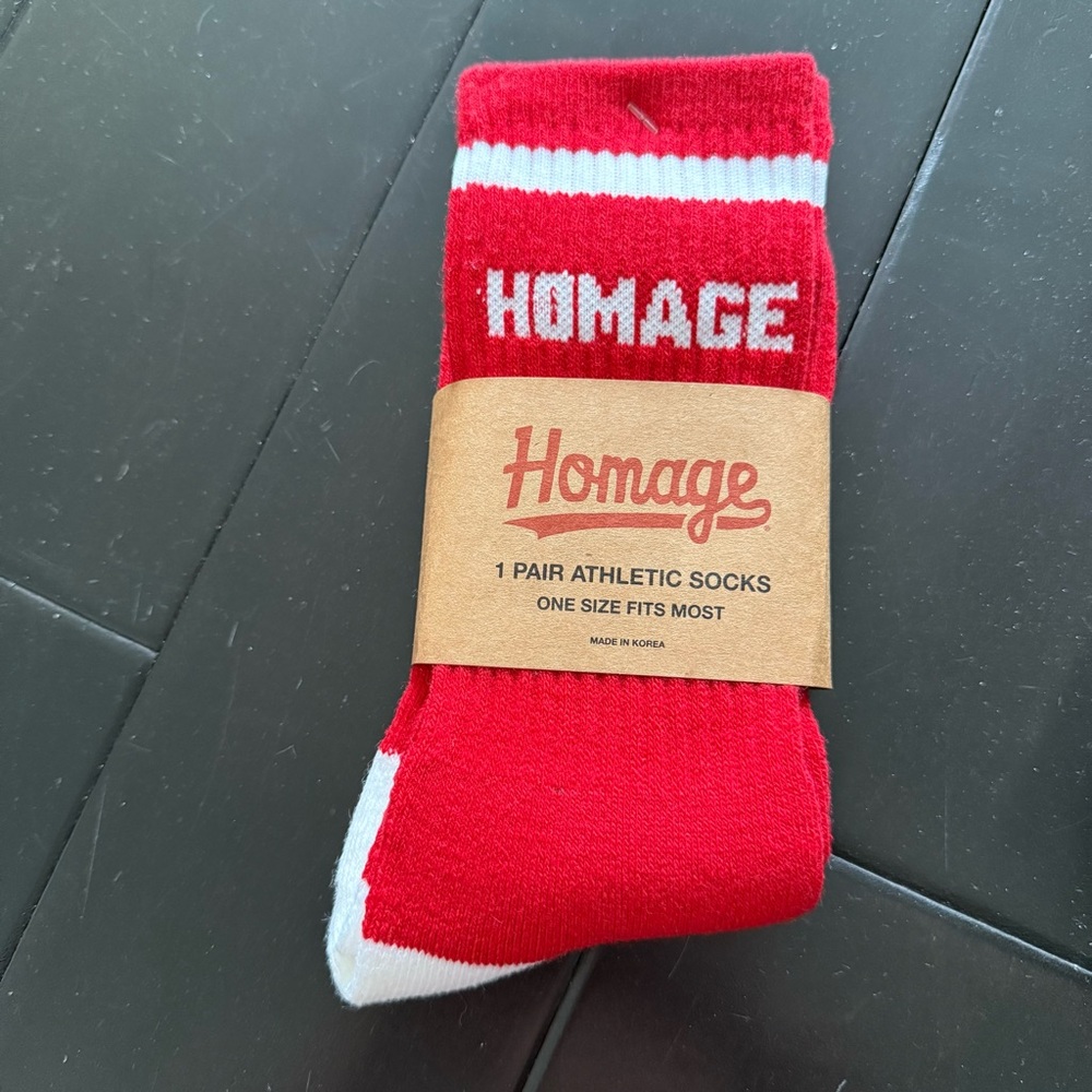NWT Homage Athletic Socks